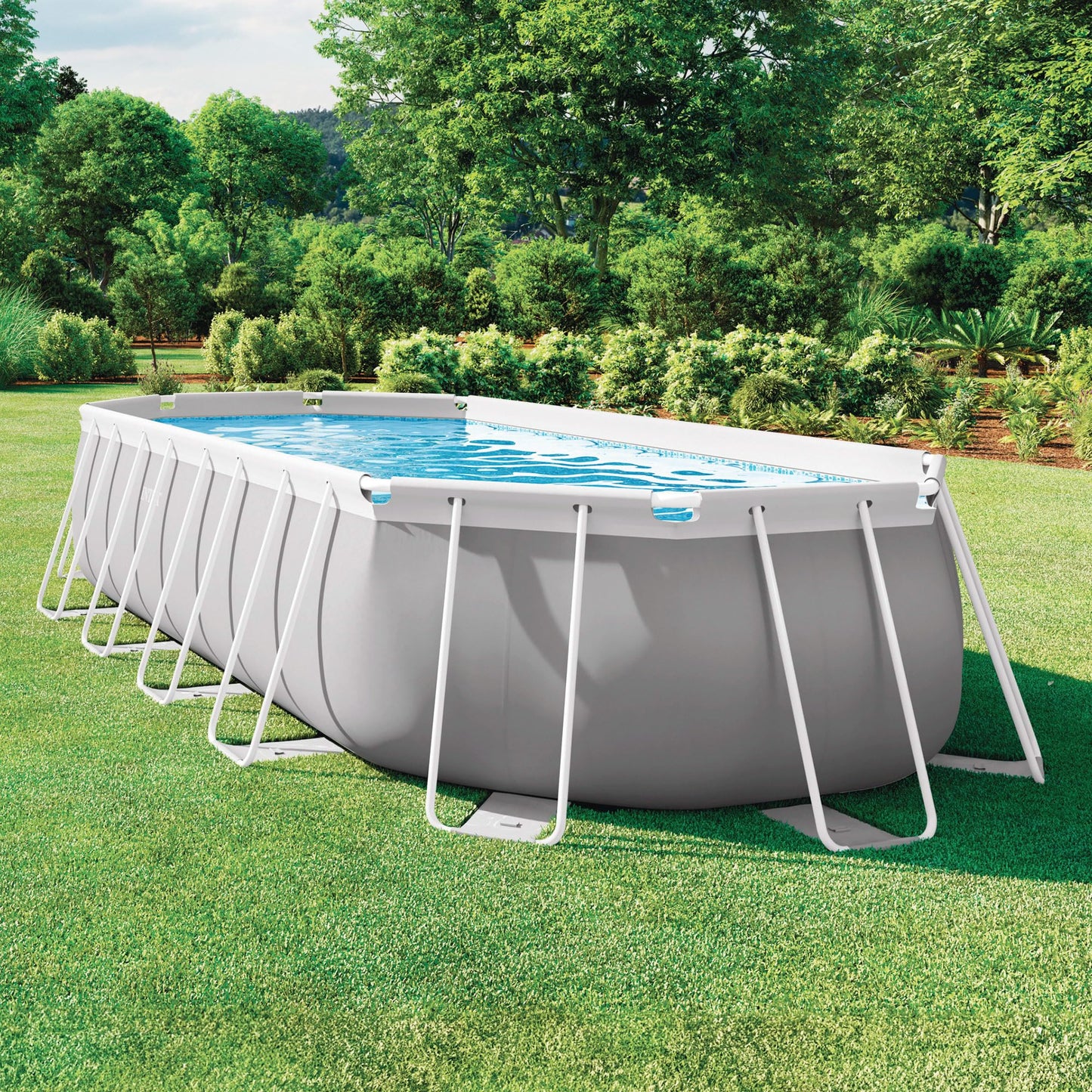 Intex 20Ft X 10Ft X 48In Prism Frame Oval Pool Set - 26798