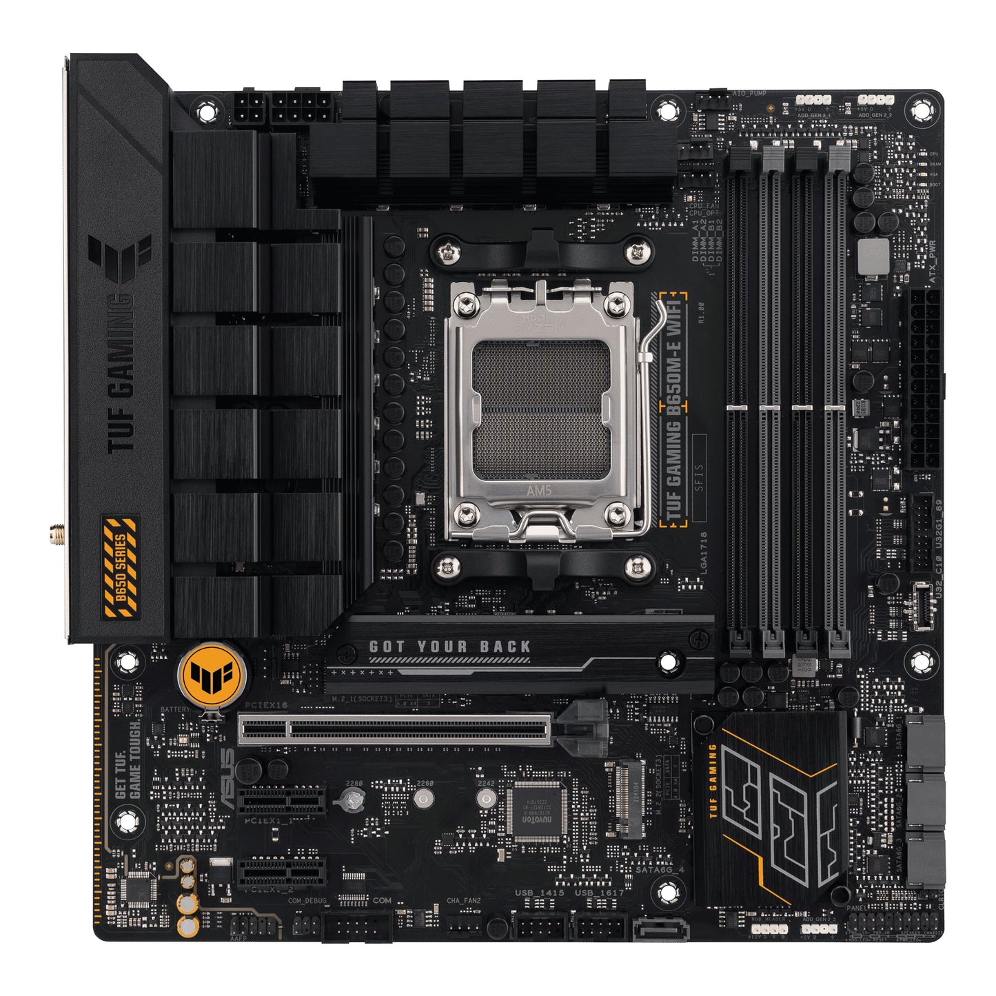 ASUS TUF Gaming B650M-E WiFi motherboard socket AMD AM5 - 90MB1FV0-M0EAY0