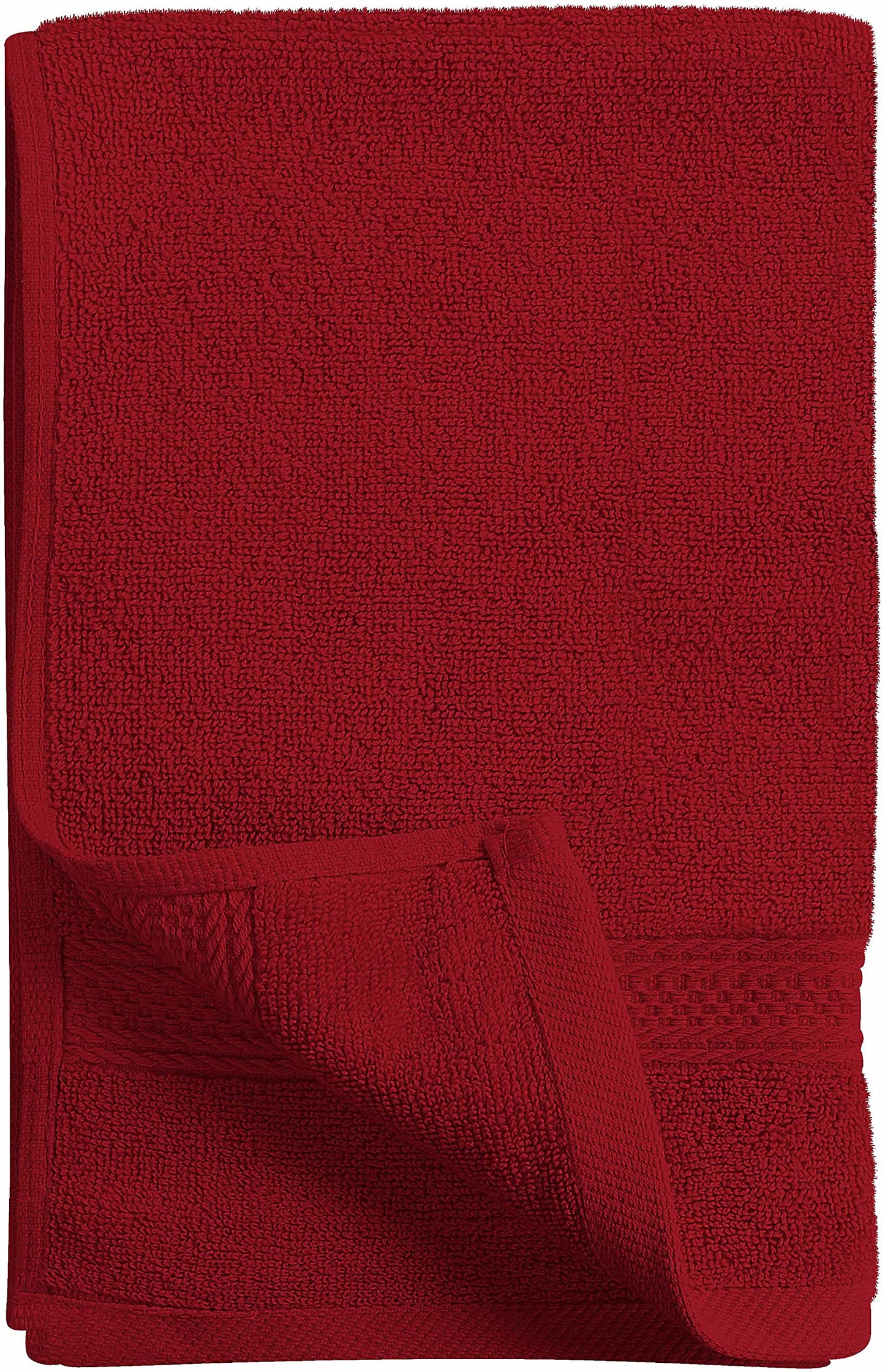 Utopia Towels Premium Red Towels - 100% Combed Ring-Spun Cotton, Ultra Soft and Highly Absorbent, 600gsm, 16" x 28", Hotel and Spa Quality Towels (Pack of 6) - UT0735