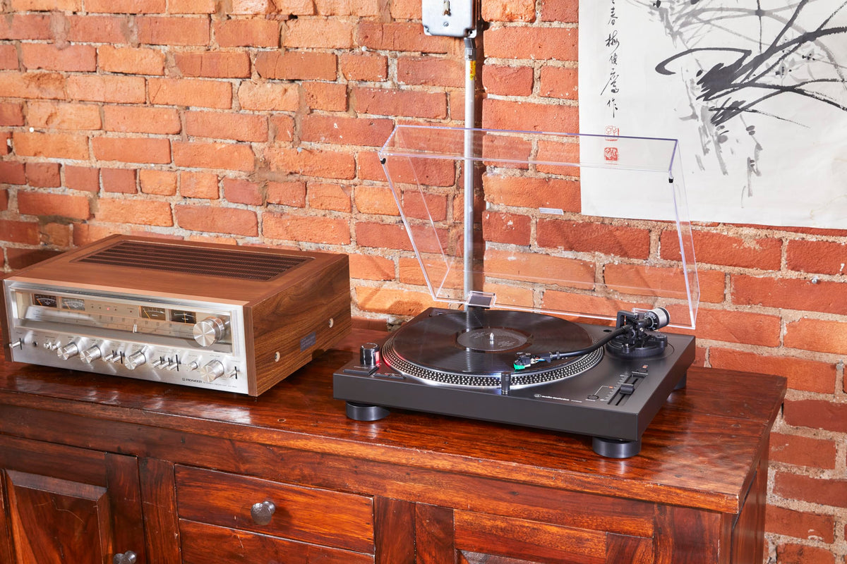Audio-Technica LP120XUSBBK Direct Drive Turntable (Analog and USB) black - AT-LP120XUSBBK
