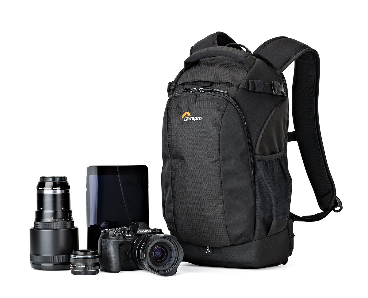 Lowepro Flipside 200 AW II rucsac pentru cameră, potrivit pentru camere mirrorless, drone compacte, DSLR cu obiectiv, obiective suplimentare, negru, LP37125-PWW