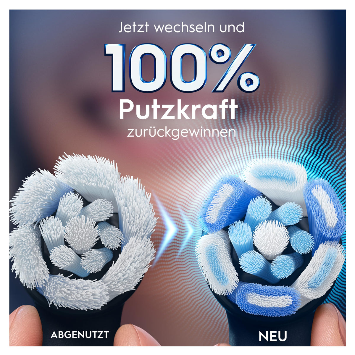 Oral-B iO Perii de schimb pentru curățare ultimativă, Alb, 10 bucăți