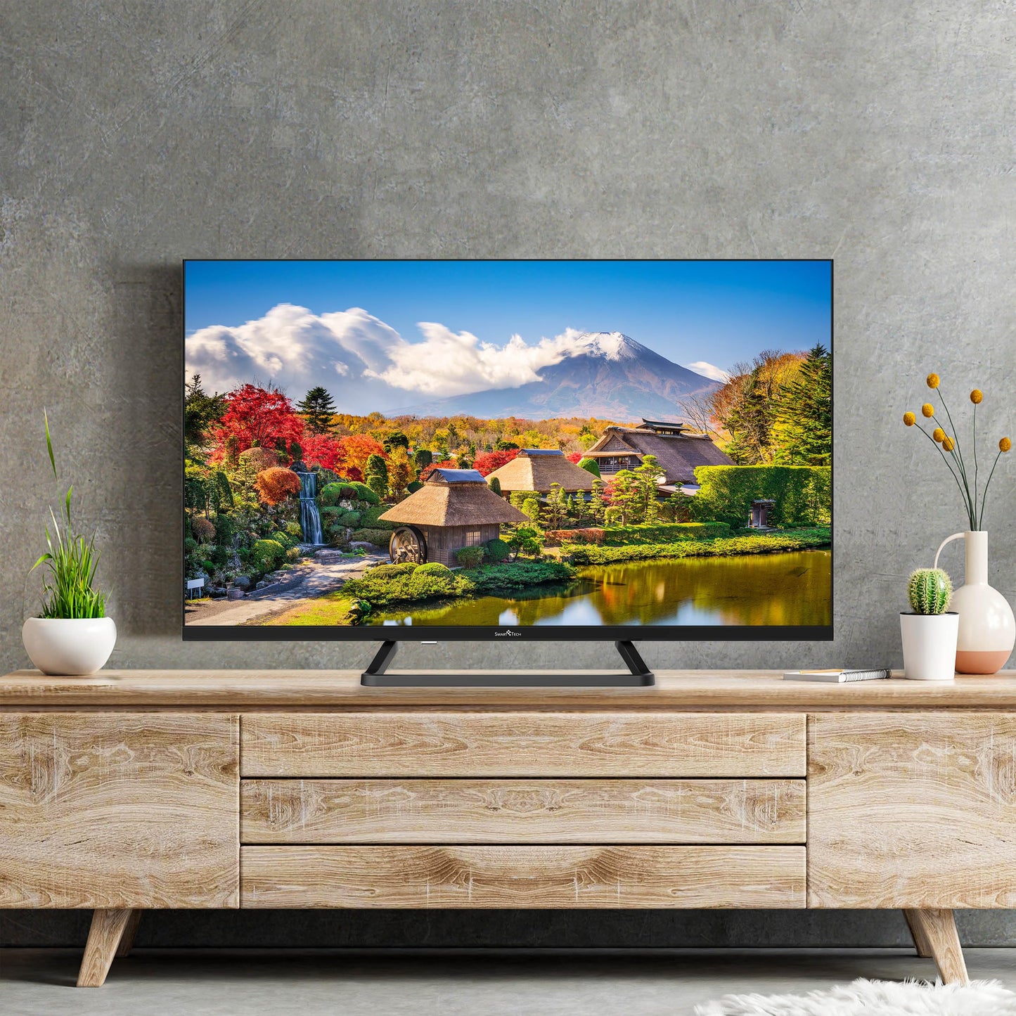 Smart Tech 32HN01V3 32 inch television - LED TV with HD resolution, Dolby Audio and integrated triple tuner DVB-C/-T2/-S2 (2026)