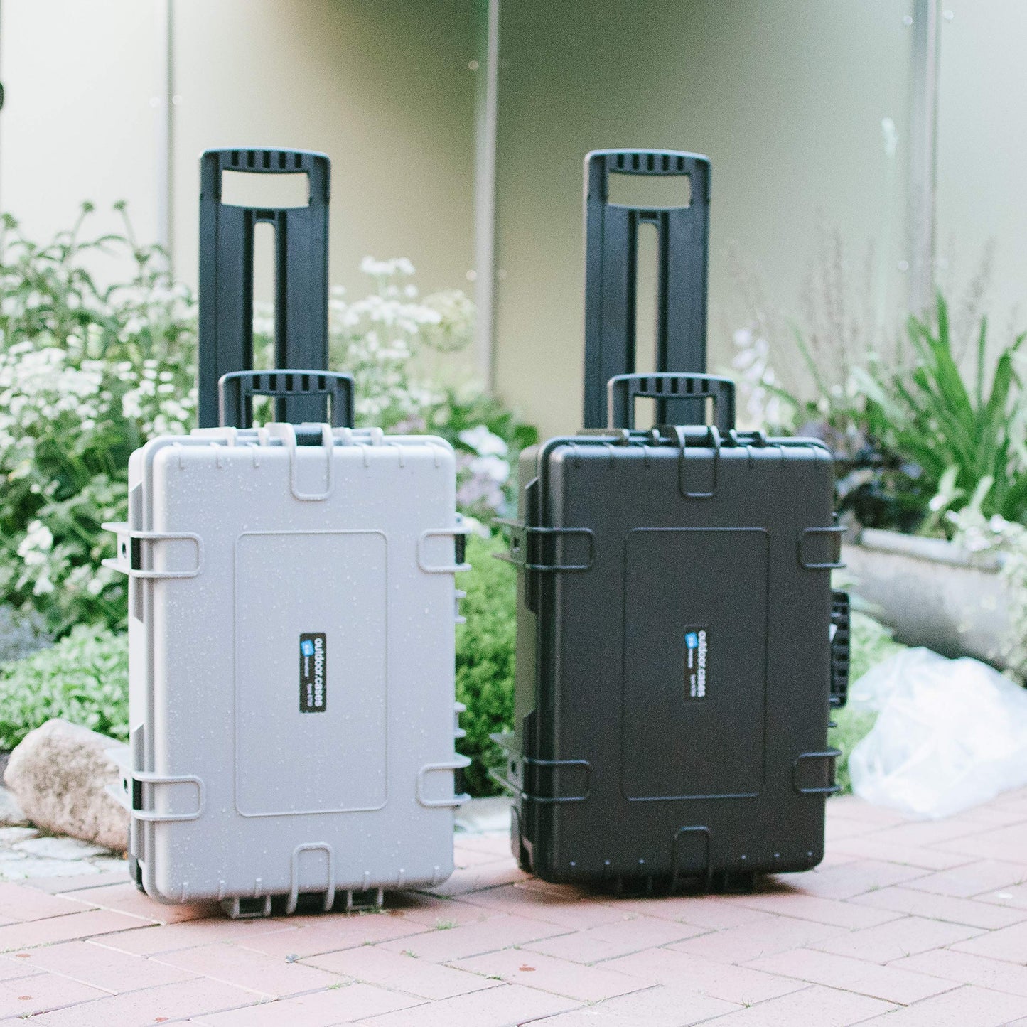 B&W International multi-purpose case Outdoor 6600 (PP.428) black - with cube foam - waterproof (IP67), dustproof, impact-resistant, extremely robust - 6600/B/SI