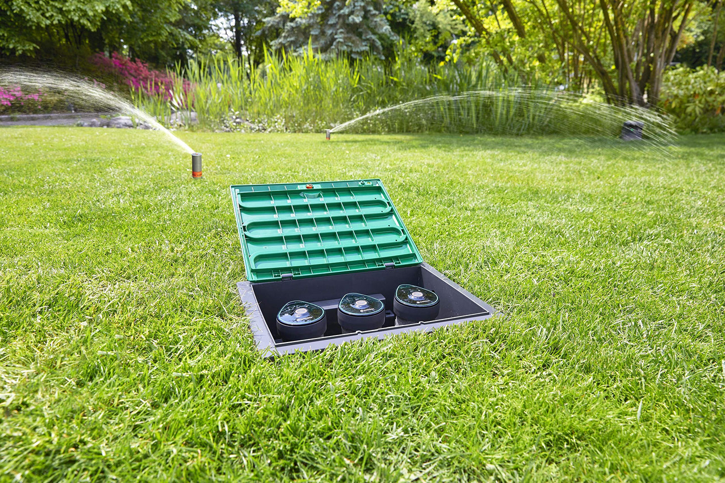 Gardena control unit 9 V Bluetooth: control unit for automatic and reliable irrigation, configurable via Bluetooth app, wireless (01287-20)