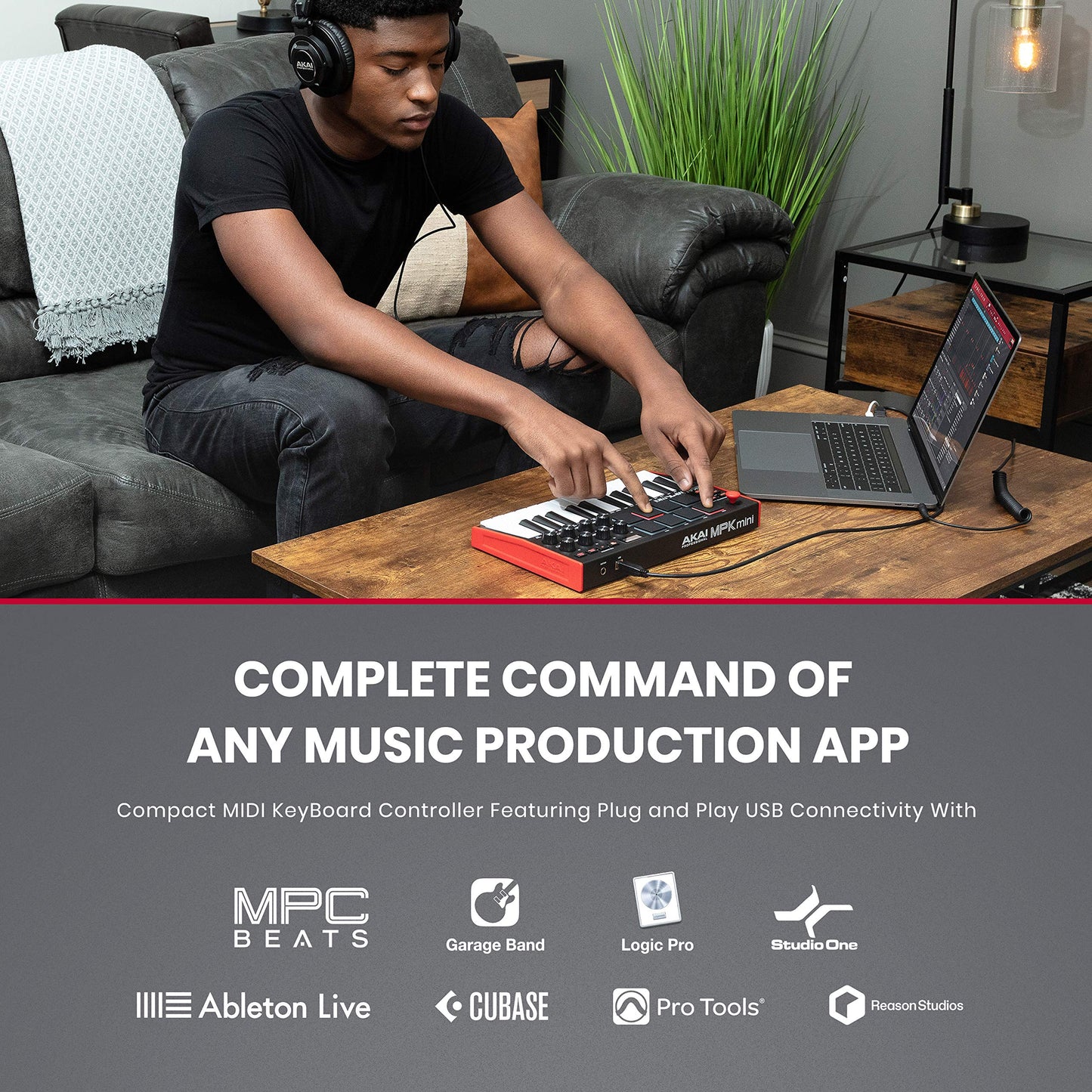 Akai MPK Mini MK3 + Sustain Pedal Bundle